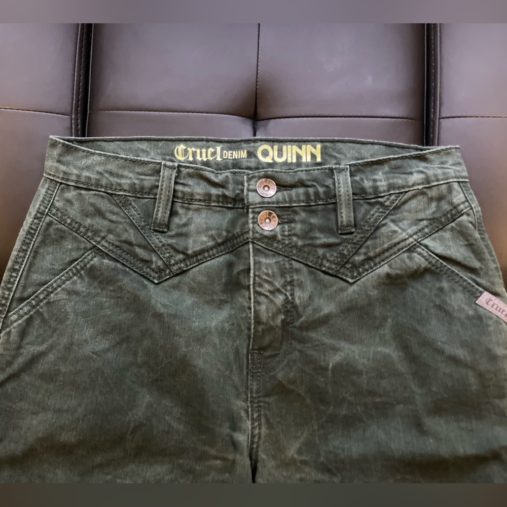 Cruel Denim Green Jeans